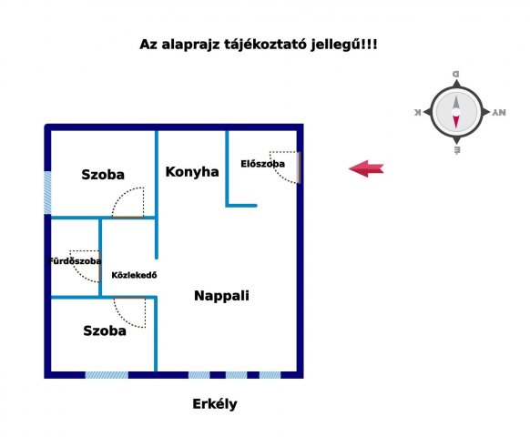 Eladó téglalakás, Fonyódon 109 M Ft, 3 szobás