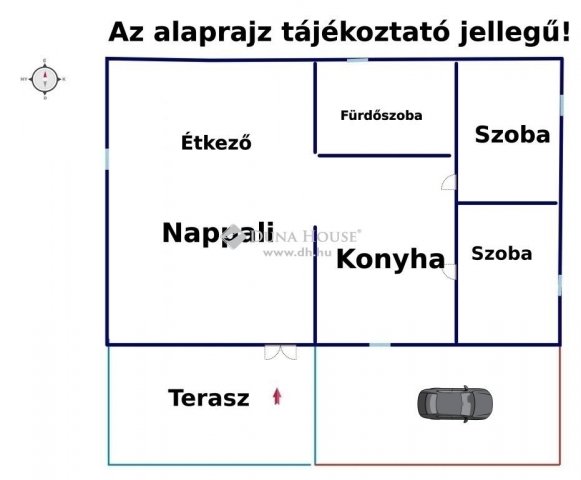 Eladó családi ház, Vecsésen 73 M Ft, 3 szobás