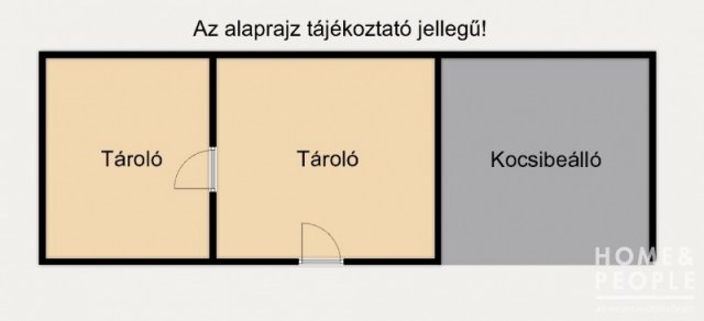 Eladó garázs, Hódmezővásárhelyen 4.5 M Ft