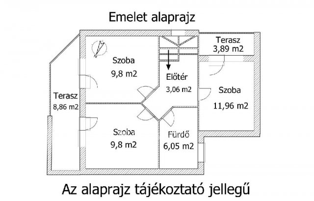 Eladó sorház, Siófokon 105 M Ft, 4 szobás / költözzbe.hu