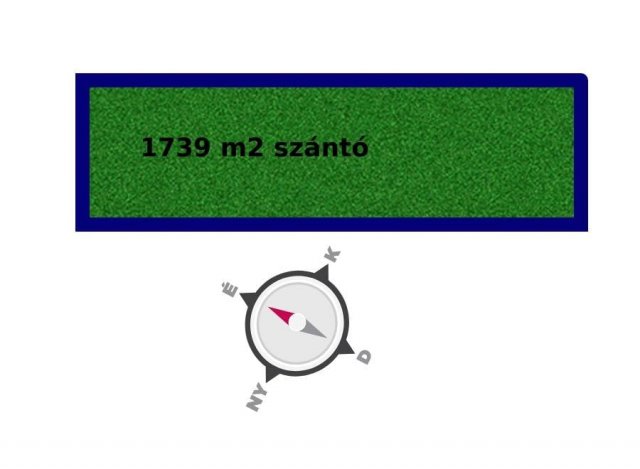 Eladó telek, Kisszálláson 2.6 M Ft / költözzbe.hu