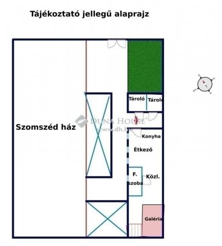 Eladó téglalakás, Budapesten, XX. kerületben 34.9 M Ft, 1 szobás
