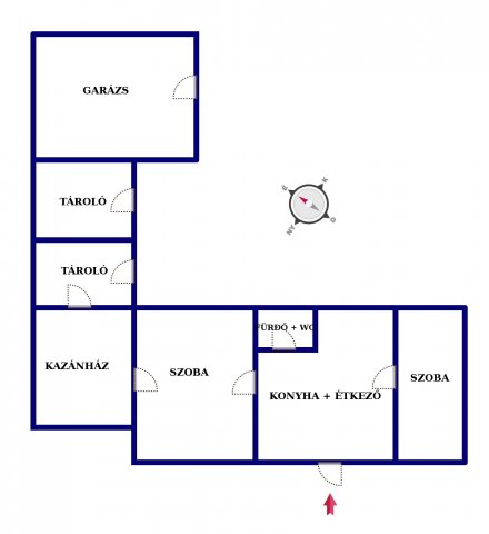 Eladó családi ház, Nyíregyházán 19.7 M Ft, 2 szobás
