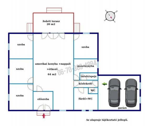 Eladó családi ház, Halásztelken, Diófasor utcában 134.9 M Ft