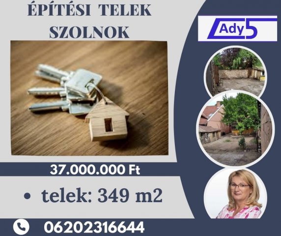 Eladó telek, Szolnokon 37 M Ft / költözzbe.hu