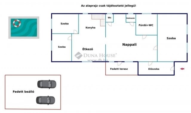 Eladó családi ház, Monoron 84 M Ft, 4 szobás