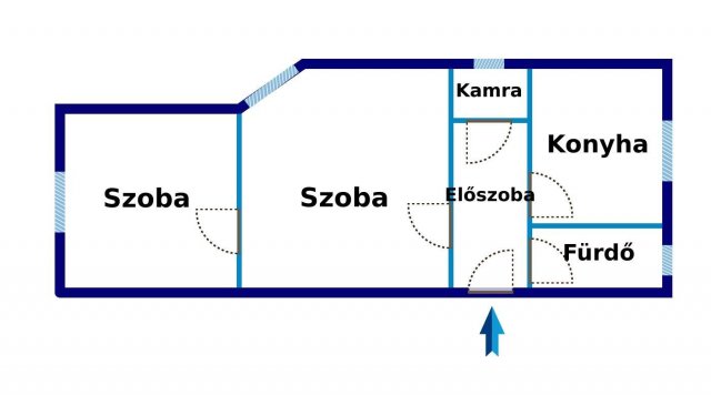 Eladó téglalakás, Budapesten, XIX. kerületben 51 M Ft, 2 szobás