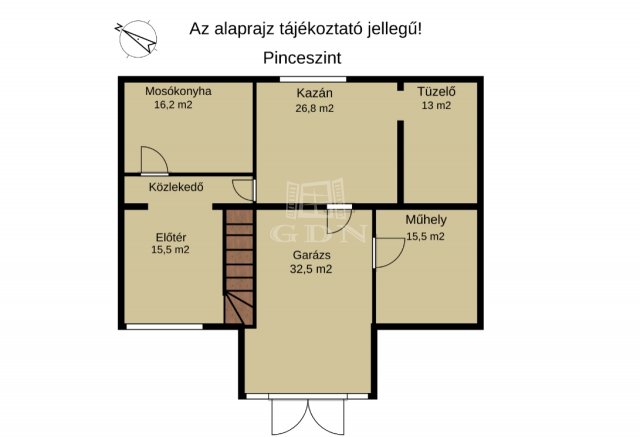 Eladó családi ház, Érden, Árpád utcában 295 M Ft, 5+1 szobás