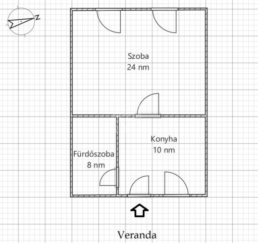 Eladó téglalakás, Budapesten, XV. kerületben 38 M Ft, 1 szobás