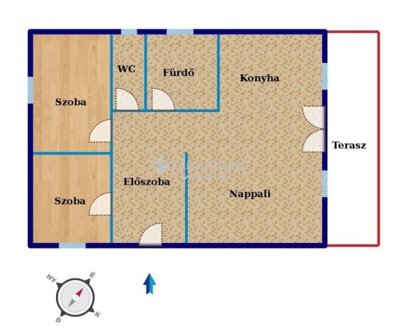 Eladó családi ház, Kecskeméten 59.5 M Ft, 3 szobás