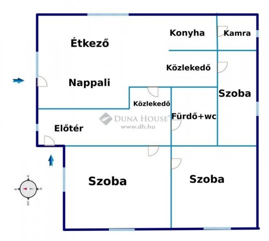 Eladó családi ház, Rácalmáson 64 M Ft, 4 szobás