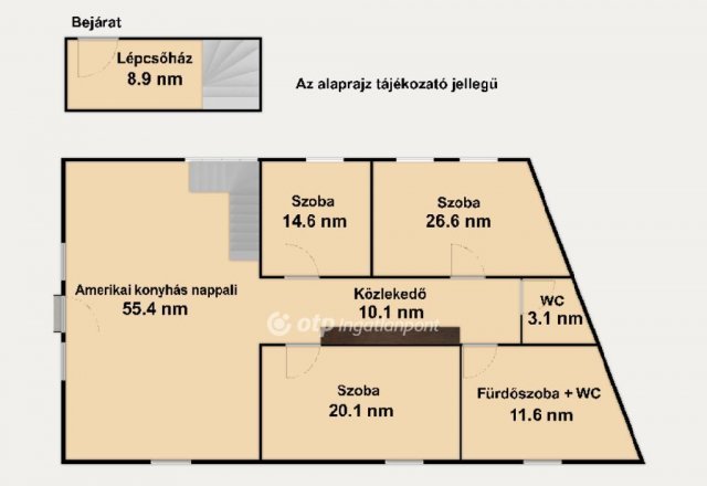 Eladó téglalakás, Budapesten, XX. kerületben 74.9 M Ft, 4 szobás
