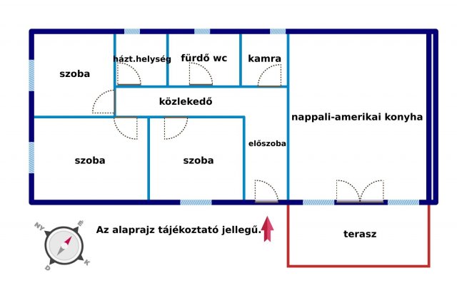 Eladó ikerház, Pusztaszabolcson 69.99 M Ft, 4 szobás