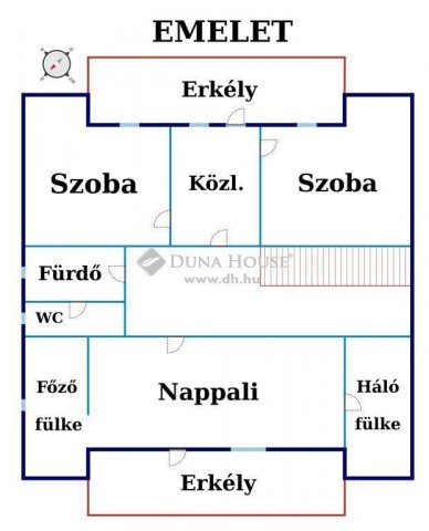 Eladó családi ház, Budapesten, XIX. kerületben 78.8 M Ft