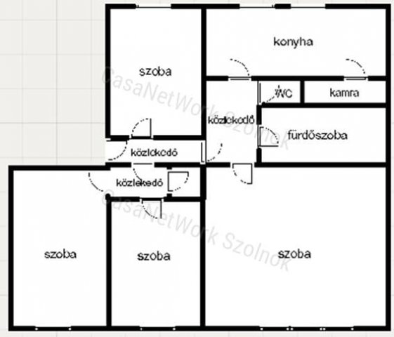 Eladó családi ház, Szolnokon 48 M Ft, 2+2 szobás