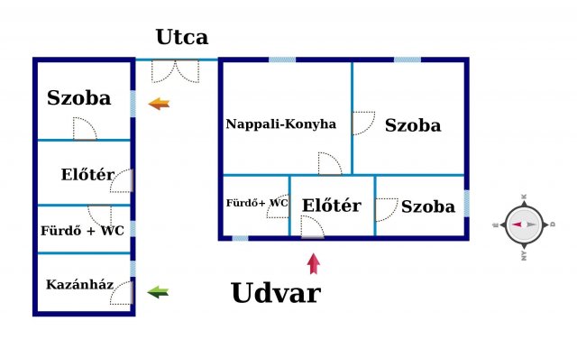 Eladó családi ház, Kiskunfélegyházán 29.9 M Ft, 5 szobás