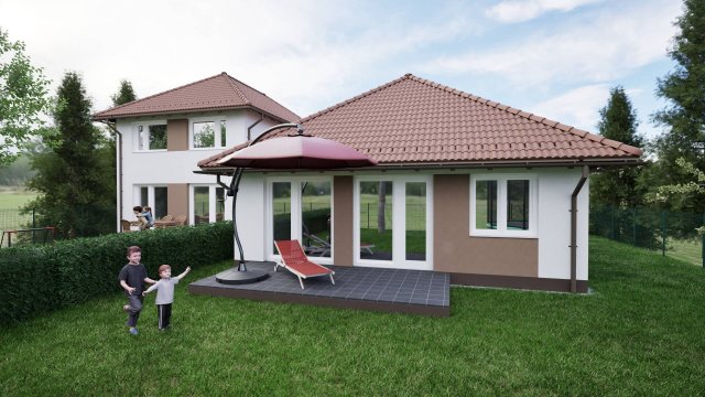 Eladó ikerház, Fóton 125.5 M Ft, 5 szobás / költözzbe.hu