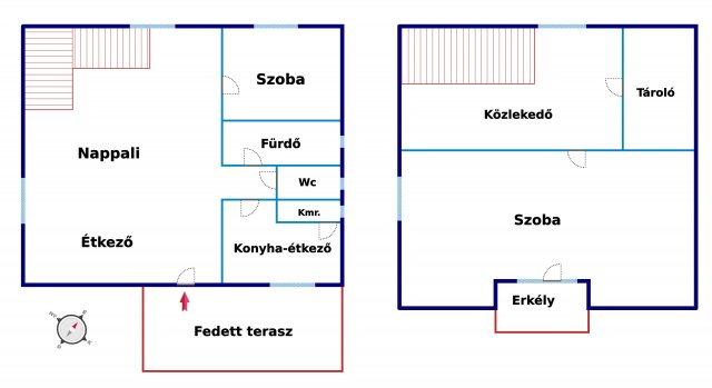 Eladó családi ház, Kecskeméten 55 M Ft, 3 szobás