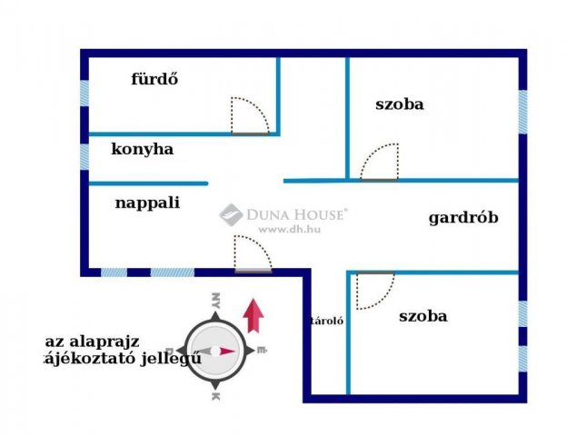 Eladó családi ház, Turán 37.7 M Ft, 3 szobás