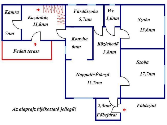 Eladó családi ház, Kisújszálláson 37.99 M Ft, 4 szobás