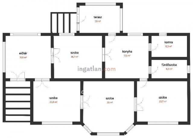 Eladó családi ház, Hugyagon 21 M Ft, 4 szobás
