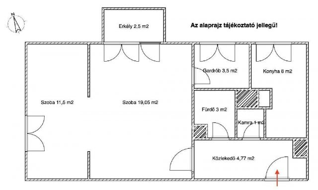 Eladó téglalakás, Székesfehérvárott 39.9 M Ft, 2 szobás