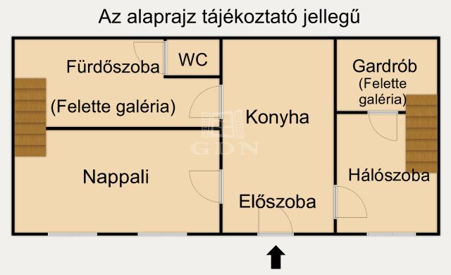 Eladó téglalakás, Budapesten, VIII. kerületben 65 M Ft