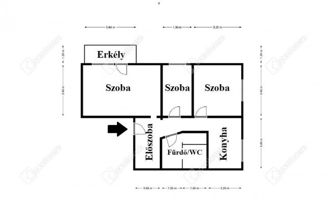 Eladó panellakás, Miskolcon, Arany János téren 38.99 M Ft