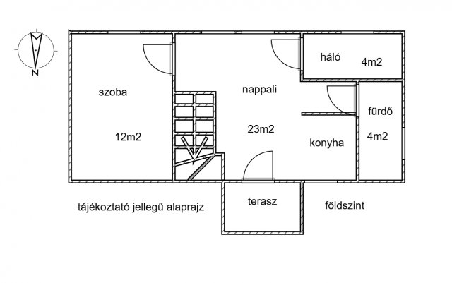 Eladó nyaraló, Fonyódon 51 M Ft, 3+1 szobás