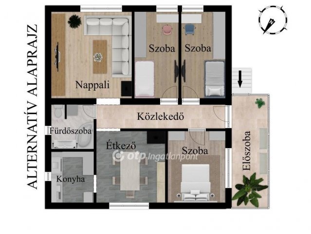 Eladó családi ház, Nyíradonyban 23.9 M Ft, 3 szobás