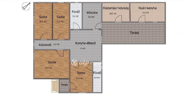 Eladó családi ház, Szalkszentmártonon 43 M Ft, 4 szobás