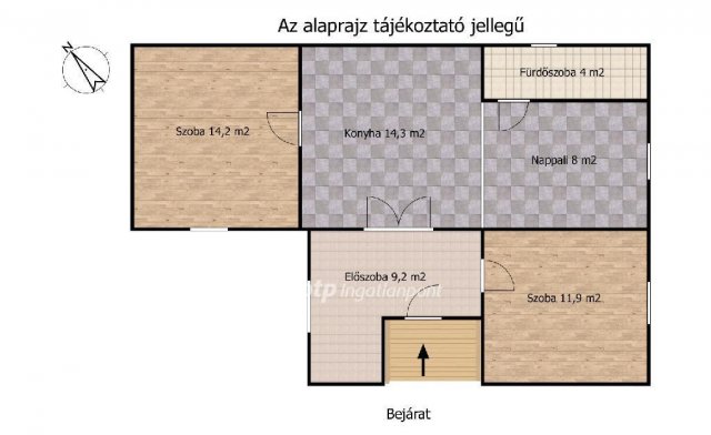 Eladó családi ház, Dömsödön 24.9 M Ft, 3 szobás