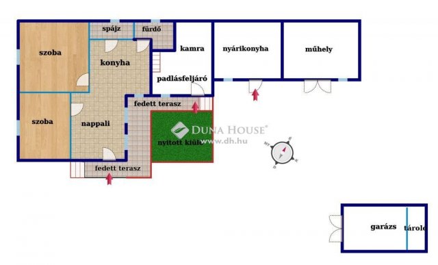 Eladó családi ház, Fülén 46.9 M Ft, 3 szobás