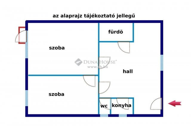 Eladó téglalakás, Budapesten, XIII. kerületben, Újpesti rakparton