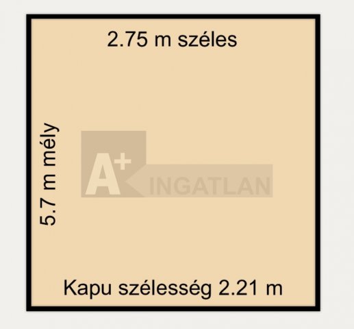 Eladó garázs, Szegeden 5 M Ft / költözzbe.hu