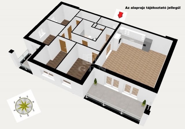 Eladó téglalakás, Albertirsán 89 M Ft, 5 szobás