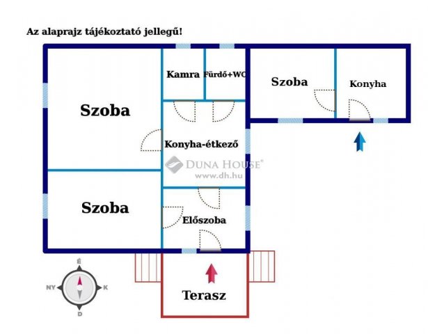 Eladó családi ház, Litéren 46 M Ft, 3 szobás