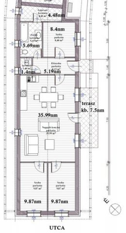 Eladó ikerház, Tárnokon 72.4 M Ft, 4 szobás