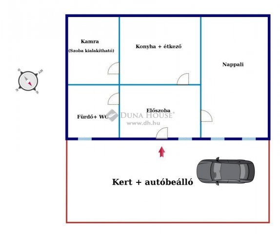 Eladó téglalakás, Kecskeméten, Mária utcában 24.5 M Ft