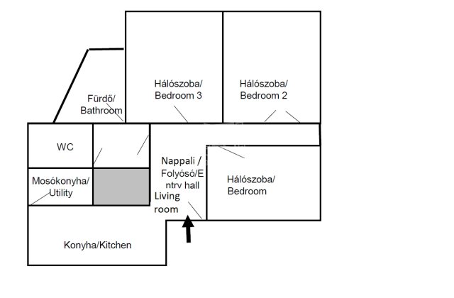Eladó téglalakás, Budapesten, VIII. kerületben 89 M Ft, 3 szobás