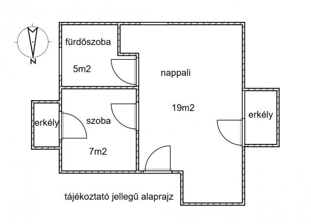 Eladó téglalakás, Zalakaroson 30.85 M Ft, 1+1 szobás