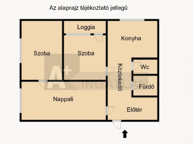 Eladó panellakás, Szegeden 47.9 M Ft, 3 szobás