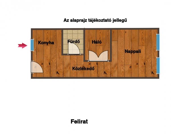 Eladó téglalakás, Budapesten, VIII. kerületben 55.9 M Ft