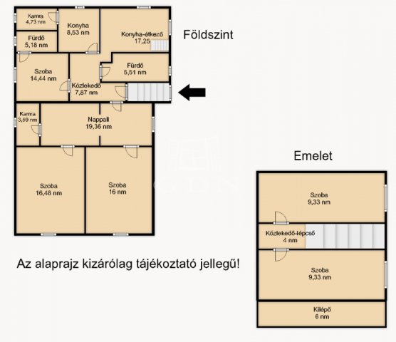 Eladó családi ház, Bagon 58.5 M Ft, 5 szobás