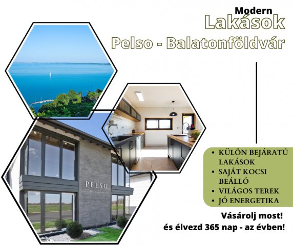Eladó téglalakás, Balatonföldváron, Kőröshegyi úton