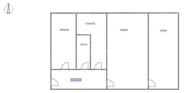 Eladó téglalakás, Kecskeméten 31 M Ft, 2 szobás