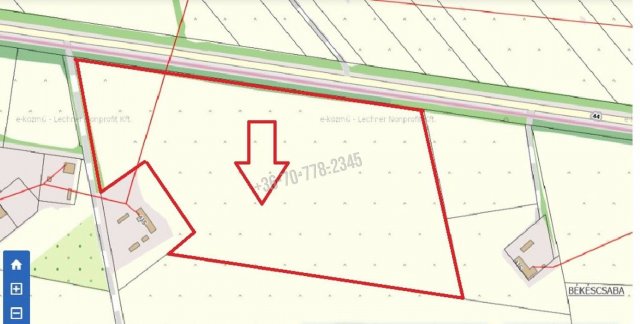 Eladó telek, Békéscsabán 22.9 M Ft / költözzbe.hu