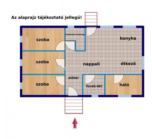 Eladó családi ház, Kecskeméten 54.99 M Ft, 4 szobás