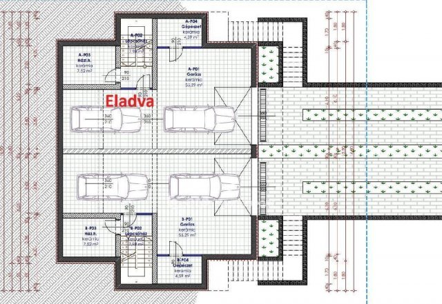 Eladó ikerház, Budapesten, II. kerületben 299.9 M Ft, 4 szobás
