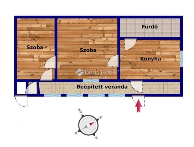 Eladó családi ház, Bodajkon 13 M Ft, 2 szobás